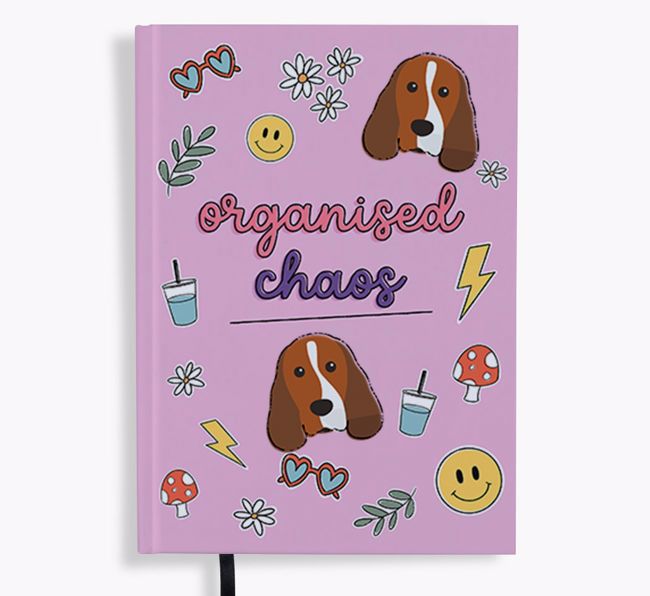 Organised Chaos: Personalised {breedFullName} Notebook