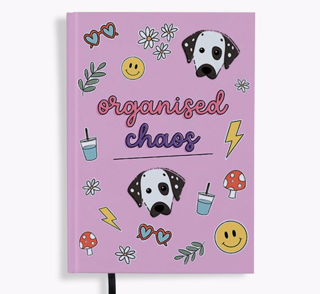 Organised Chaos: Personalised {breedFullName} Notebook