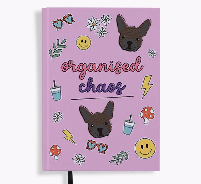 Organised Chaos: Personalised {breedFullName} Notebook