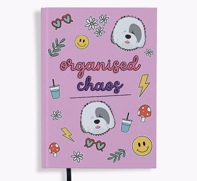 Organised Chaos: Personalised {breedFullName} Notebook