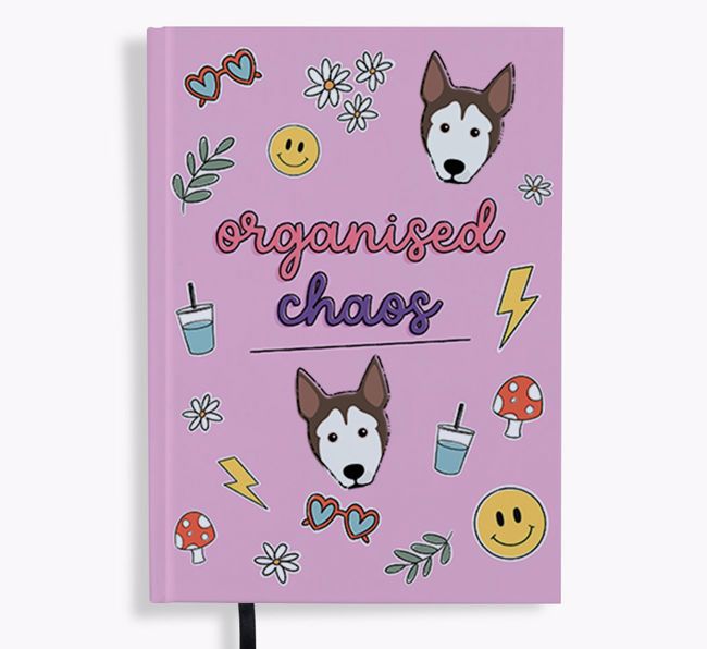 Organised Chaos: Personalised {breedFullName} Notebook