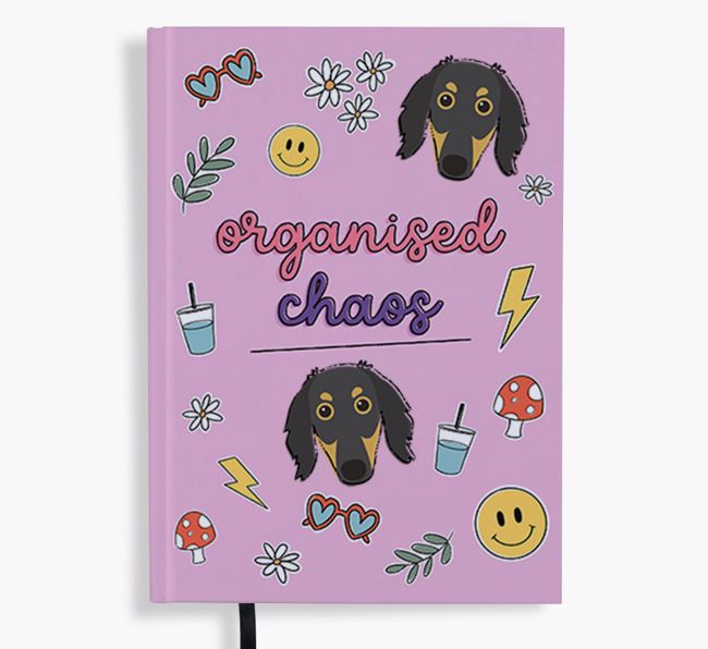 Organised Chaos: Personalised {breedFullName} Notebook