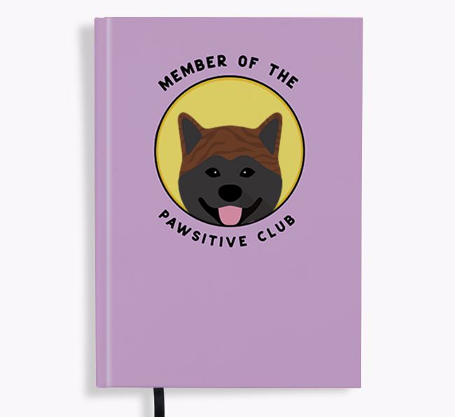Member of the Pawsitive Club: Personalized {breedFullName} Notebook