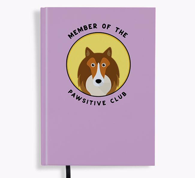 Member of the Pawsitive Club: Personalized {breedFullName} Notebook