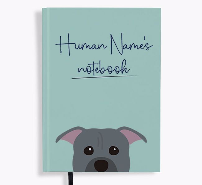 Handwritten: Personalized {breedFullName} Notebook