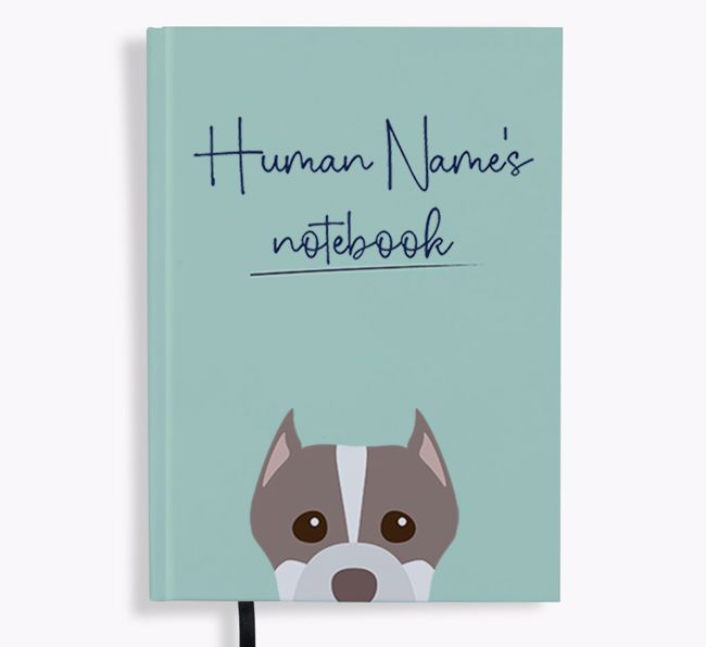 Handwritten: Personalized {breedFullName} Notebook