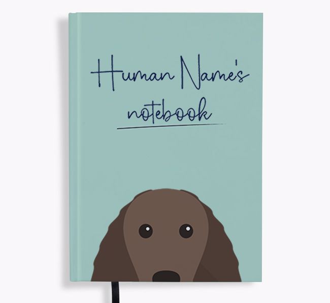 Handwritten: Personalized {breedFullName} Notebook