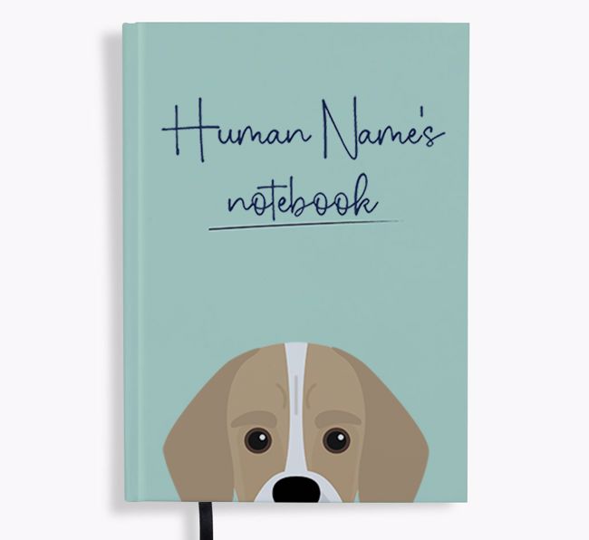 Handwritten: Personalized {breedFullName} Notebook