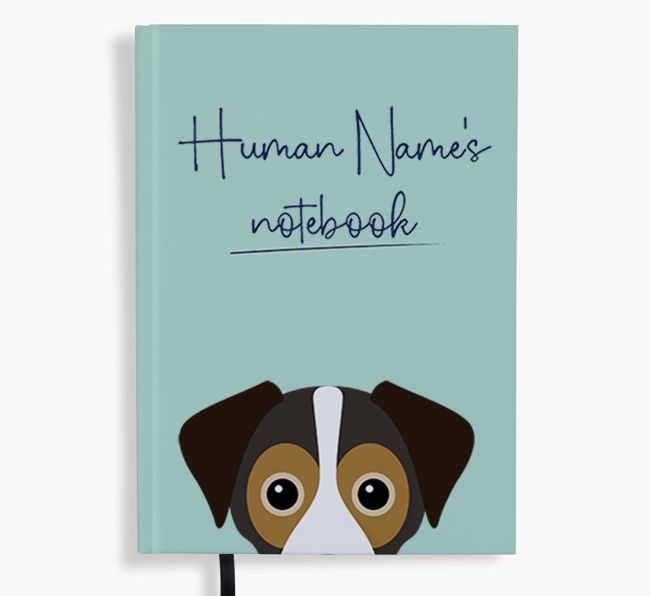 Handwritten: Personalized {breedFullName} Notebook