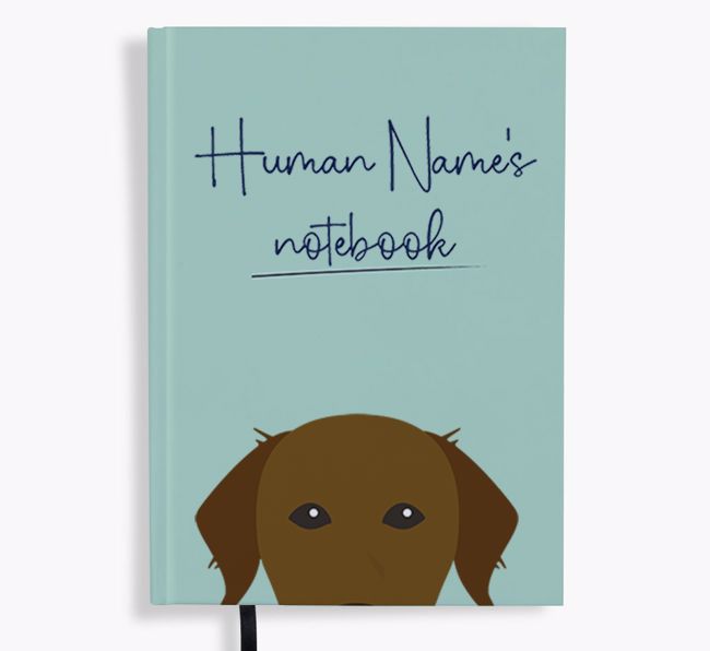 Handwritten: Personalised {breedFullName} Notebook