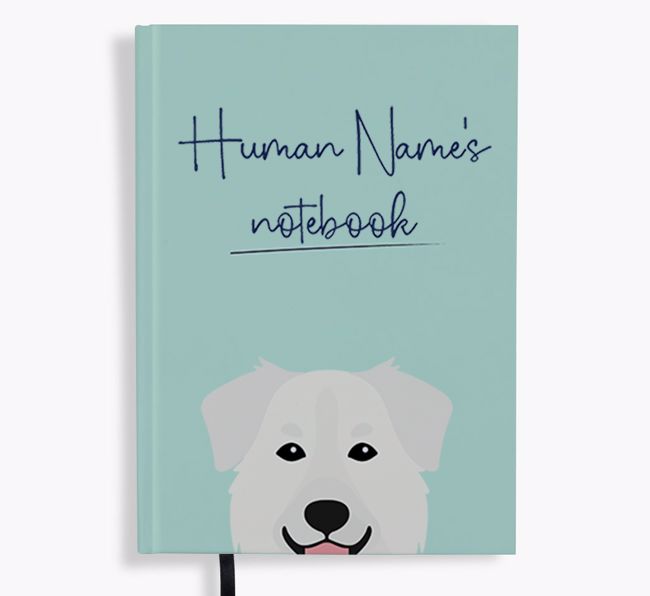 Handwritten: Personalised {breedFullName} Notebook