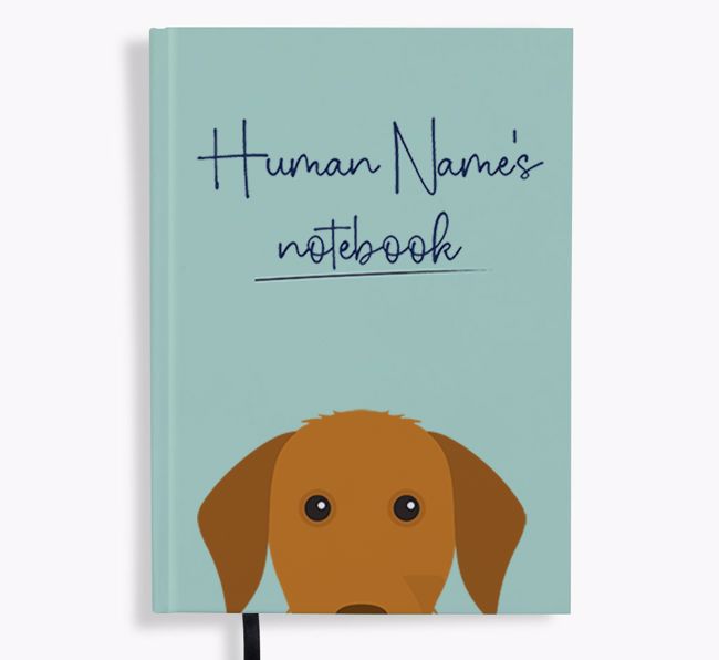 Handwritten: Personalized {breedFullName} Notebook