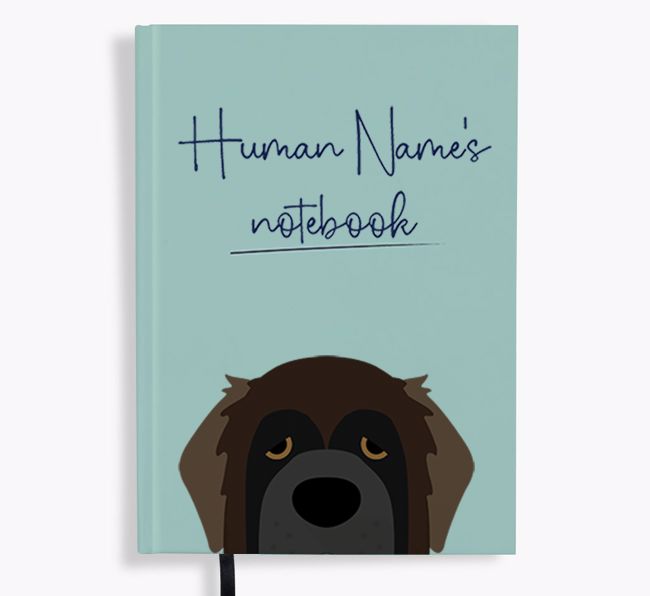 Handwritten: Personalized {breedFullName} Notebook