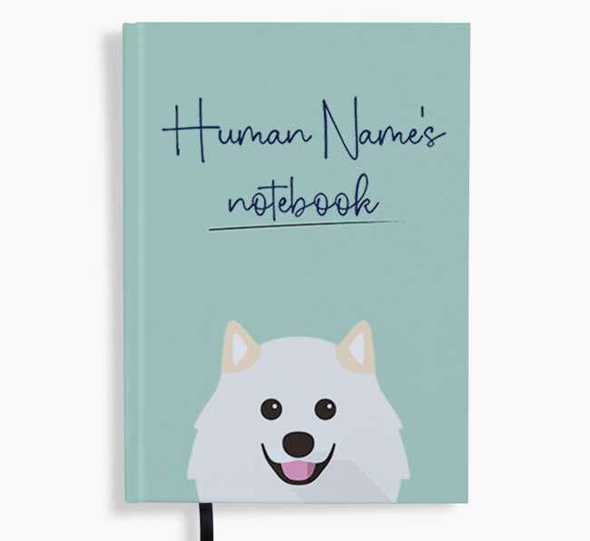 Handwritten: Personalized {breedFullName} Notebook