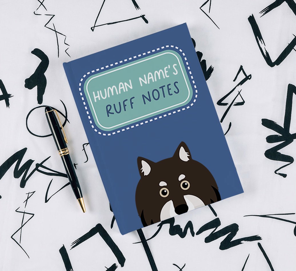 Ruff Notes: Personalized {breedFullName} Notebook