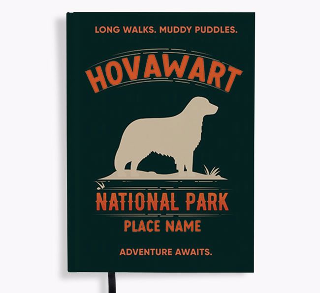 National Park: Personalised {breedFullName} Notebook