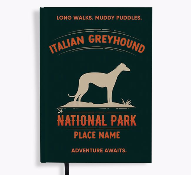 National Park: Personalized {breedFullName} Notebook