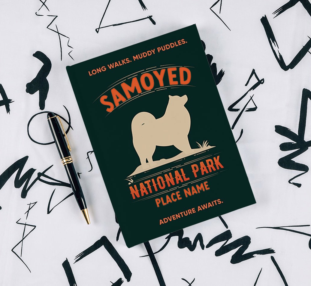 National Park: Personalised {breedFullName} Notebook