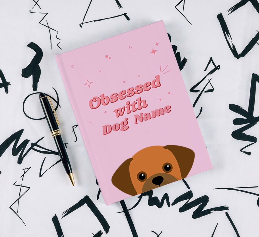 Obsessed With: Personalized {breedFullName} Notebook