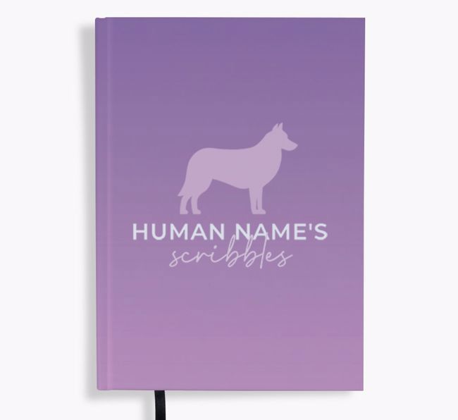 Scribbles: Personalized {breedFullName} Notebook