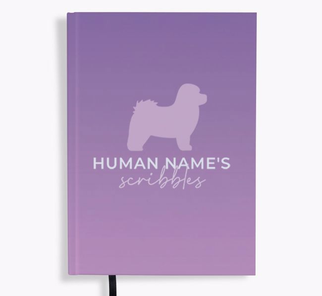 Scribbles: Personalised {breedFullName} Notebook