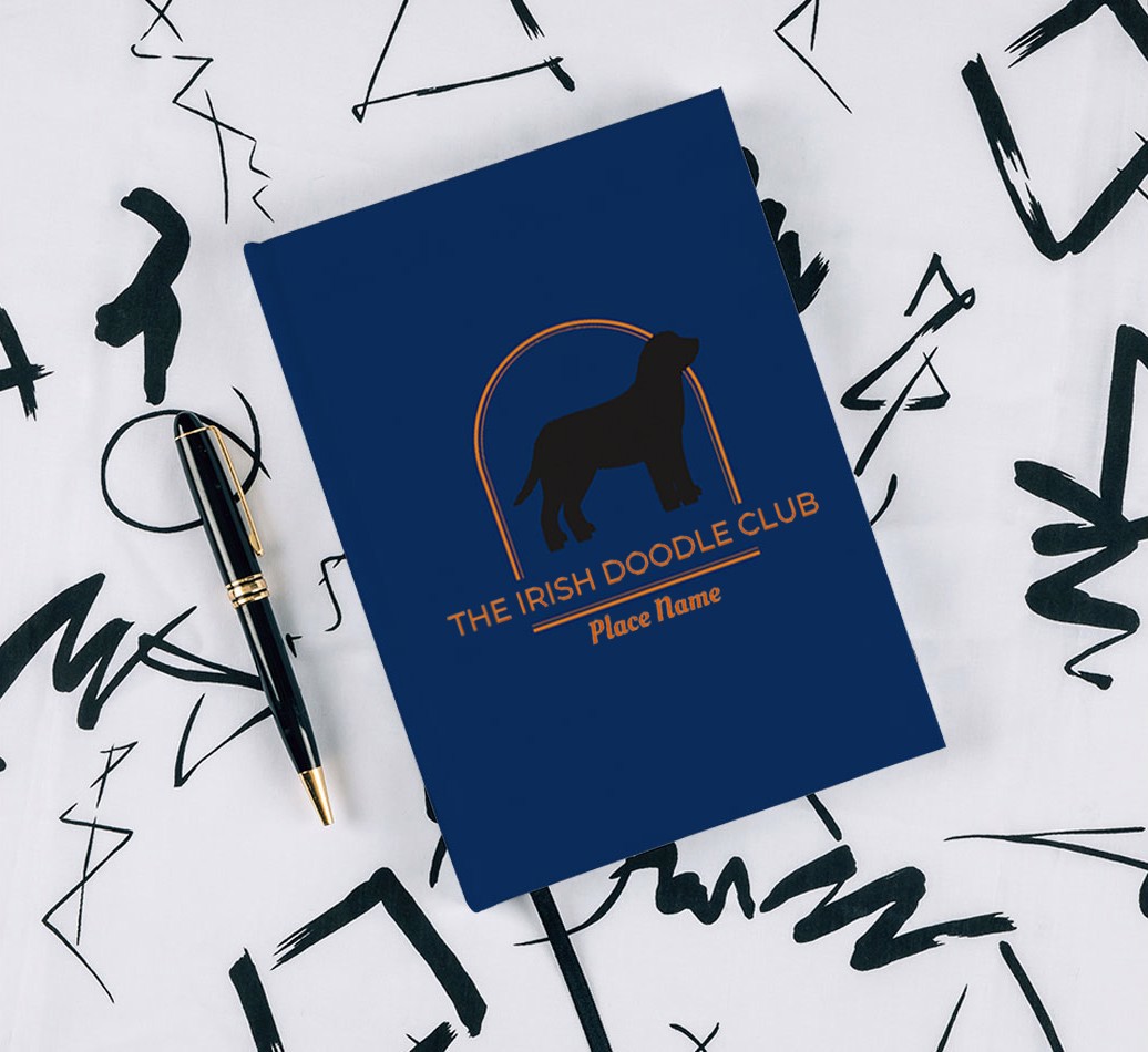 Logo Silhouette: Personalised {breedFullName} Notebook