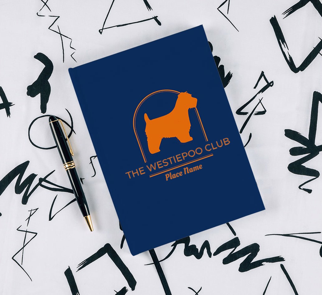 Logo Silhouette: Personalised {breedFullName} Notebook