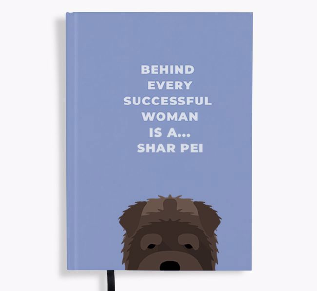 Successful Woman: Personalised {breedFullName} Notebook