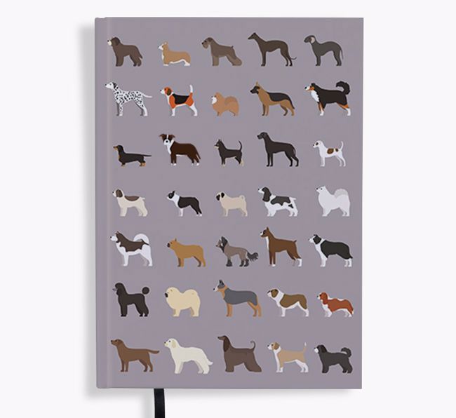 A Great Deal of Dogs: Personalised {breedFullName} Notebook