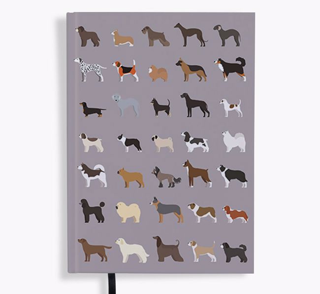 A Great Deal of Dogs: Personalised {breedFullName} Notebook