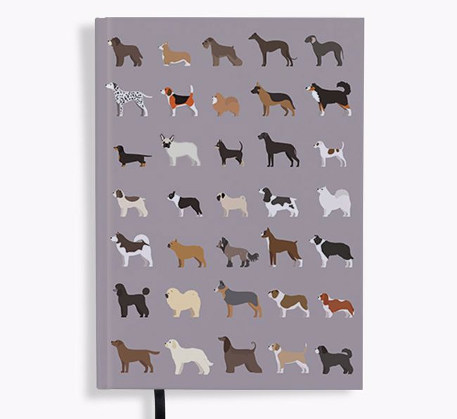 A Great Deal of Dogs: Personalised {breedFullName} Notebook