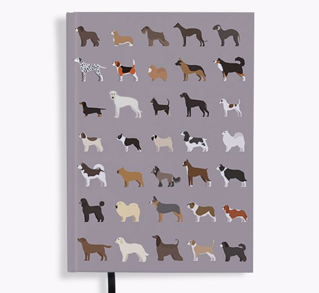 A Great Deal of Dogs: Personalised {breedFullName} Notebook