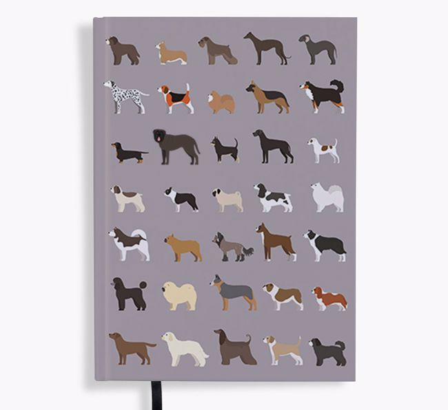 A Great Deal of Dogs: Personalised {breedFullName} Notebook
