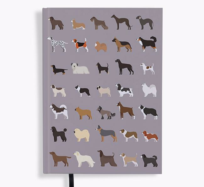 A Great Deal of Dogs: Personalised {breedFullName} Notebook
