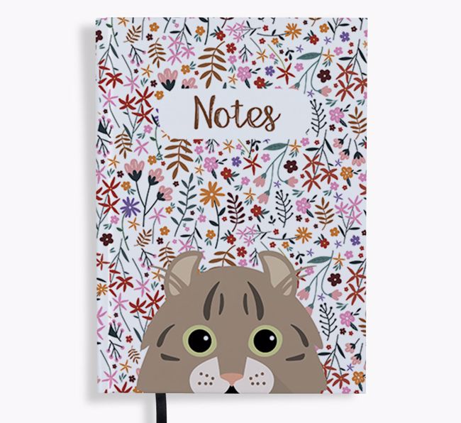 Floral Notes: Personalised {breedFullName} Notebook