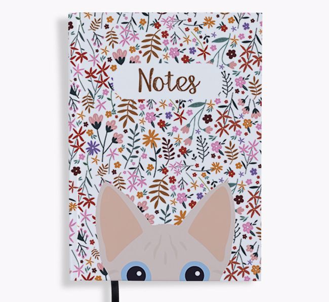 Floral Notes: Personalized {breedFullName} Notebook