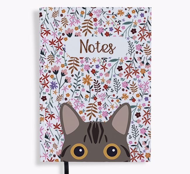 Floral Notes: Personalised {breedFullName} Notebook