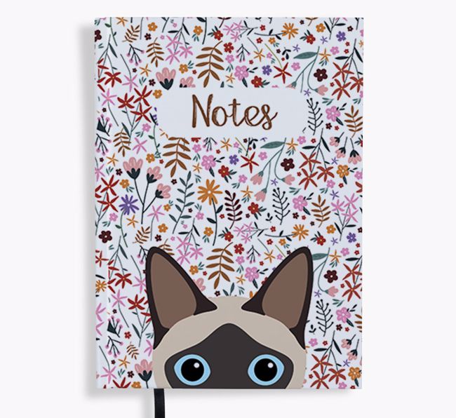 Floral Notes: Personalized {breedFullName} Notebook