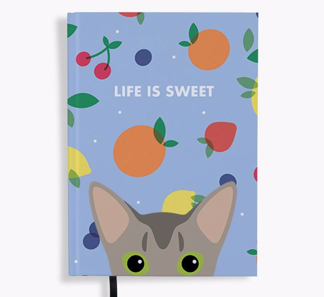 Life Is Sweet: Personalised {breedFullName} Notebook