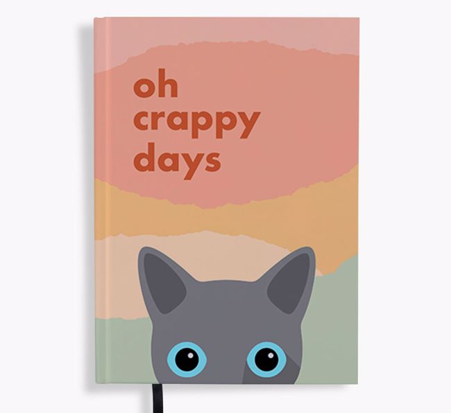 Oh Crappy Days: Personalised {breedFullName} Notebook