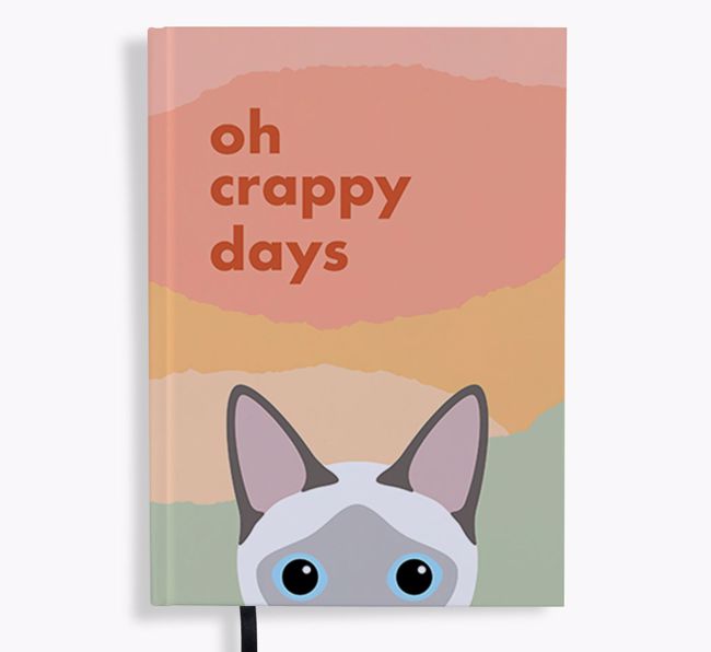 Oh Crappy Days: Personalized {breedFullName} Notebook