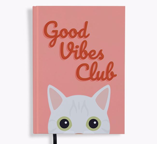 Good Vibes Club: Personalized {breedFullName} Notebook