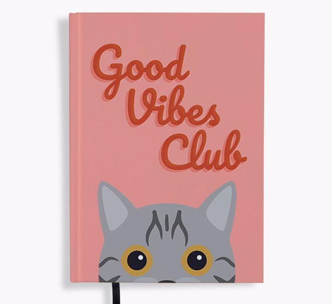 Good Vibes Club: Personalised {breedFullName} Notebook