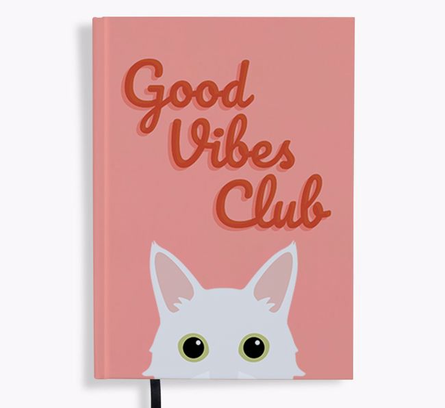 Good Vibes Club: Personalized {breedFullName} Notebook