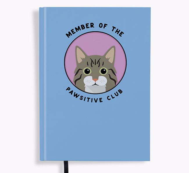 Member of the Pawsitive Club: Personalised {breedFullName} Notebook