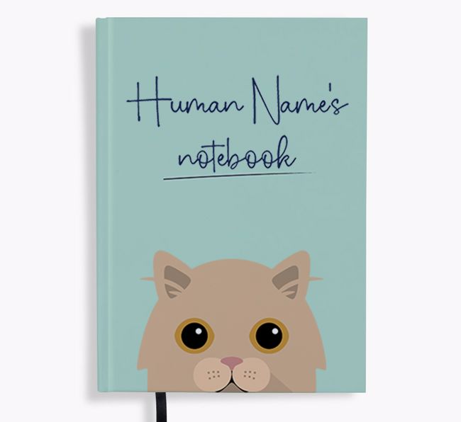 Handwritten: Personalized {breedFullName} Notebook