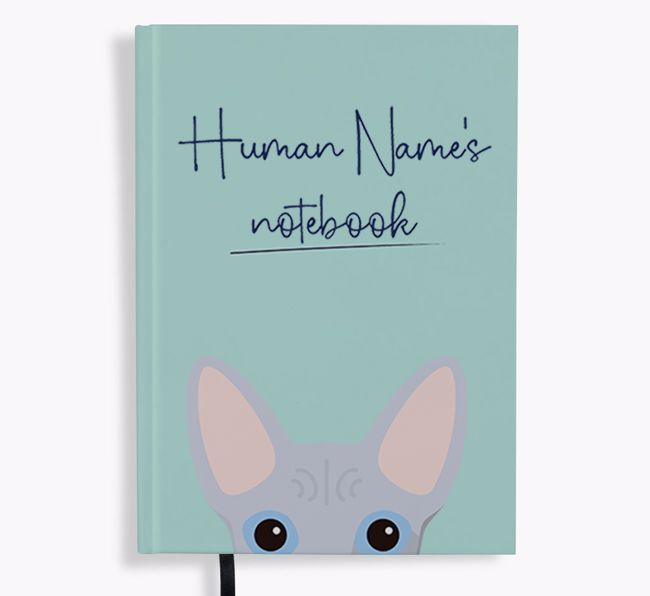 Handwritten: Personalised {breedFullName} Notebook