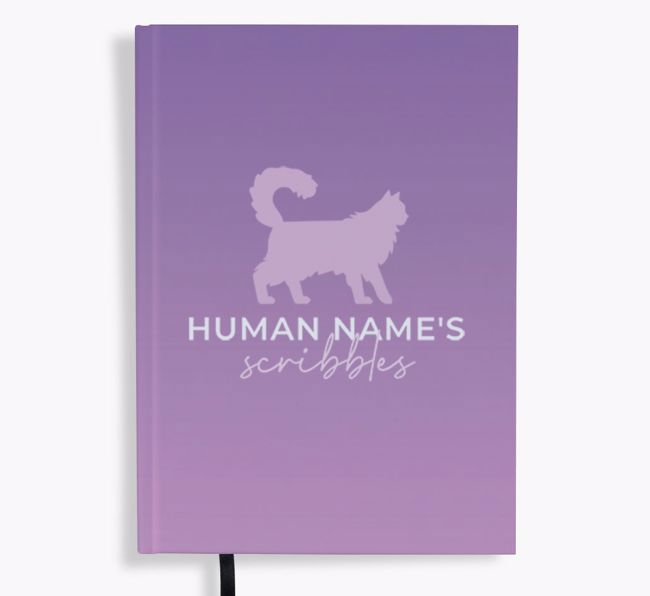 Scribbles: Personalized {breedFullName} Notebook