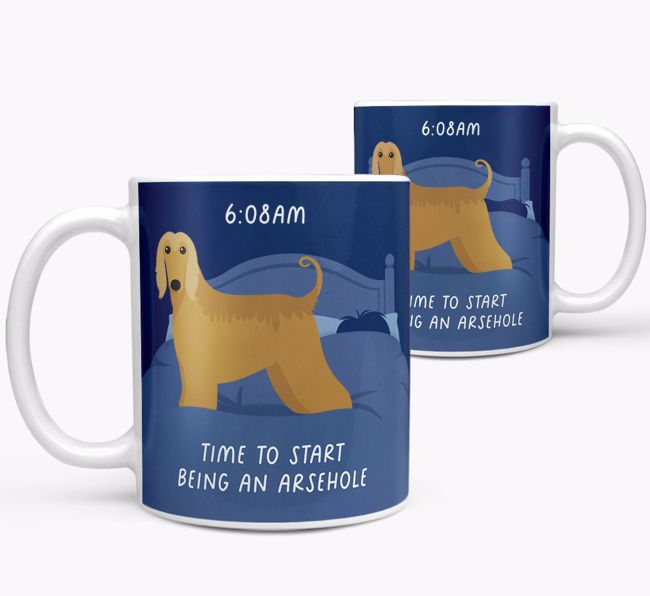 Time to Start: Personalised {breedCommonName} Mug