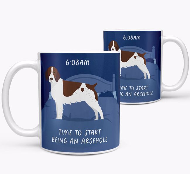 Time to Start: Personalised {breedCommonName} Mug